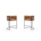 Manhattan Comfort Cosmopolitan Counter Stool in Camel and Black, PK2 2-CS008-CL - alternate 1